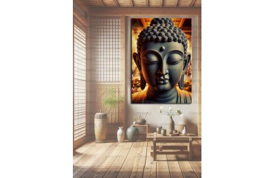 Buda Feng Shui Zen Dekeoratif Kanvas Tablo fngs31